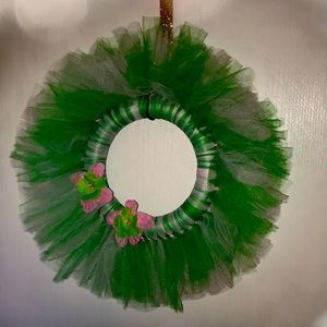 Tulle wreath